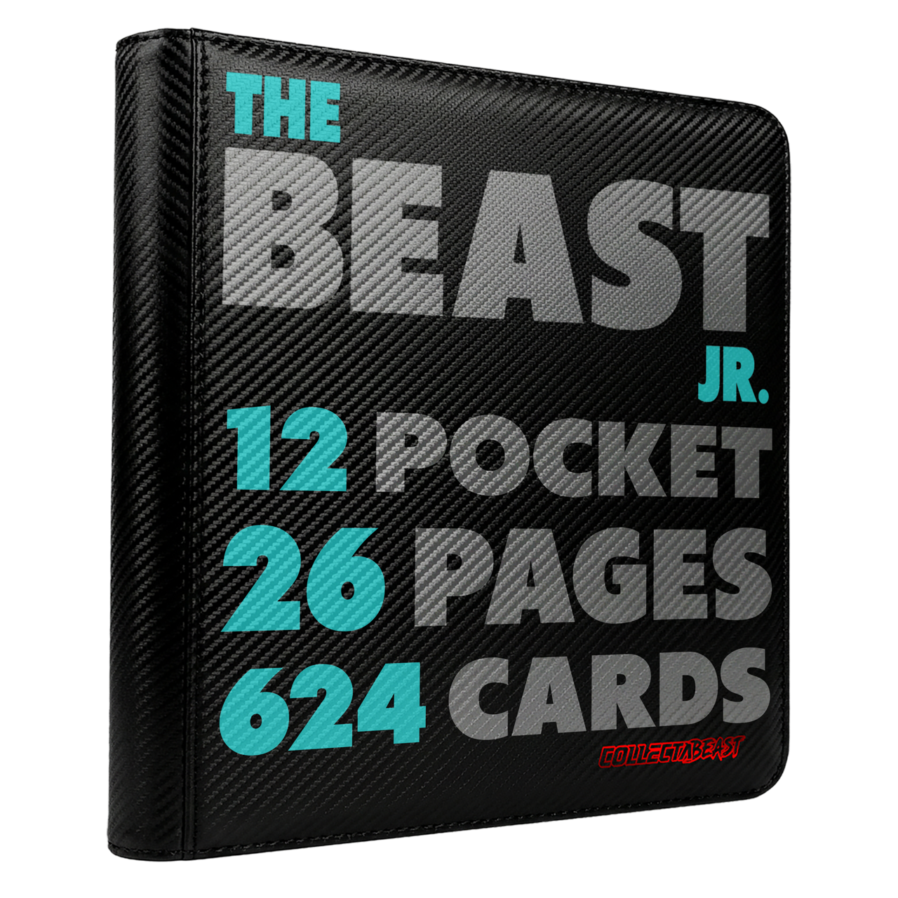 how many cards does a 12 pocket binder hold The Beast Jr. – 12 Pocket TCG Binder