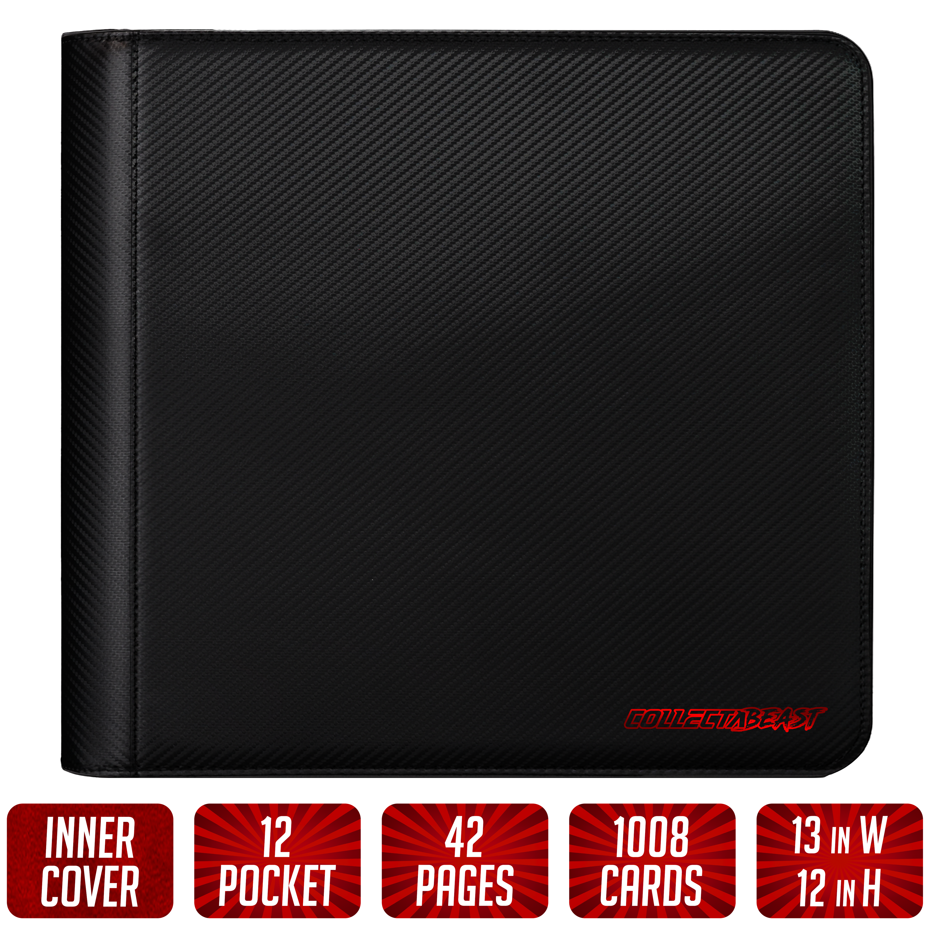 The Beast Jr. Deluxe – High Capacity 12 Pocket TCG Binder