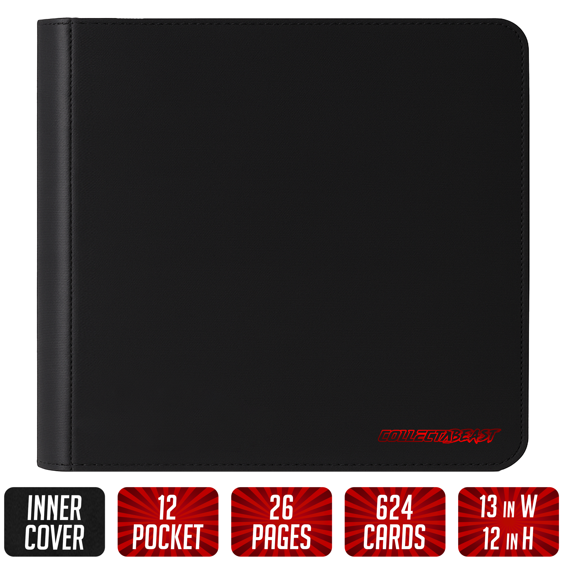 The Beast Jr. – 12 Pocket TCG Binder | Holds 624 Cards