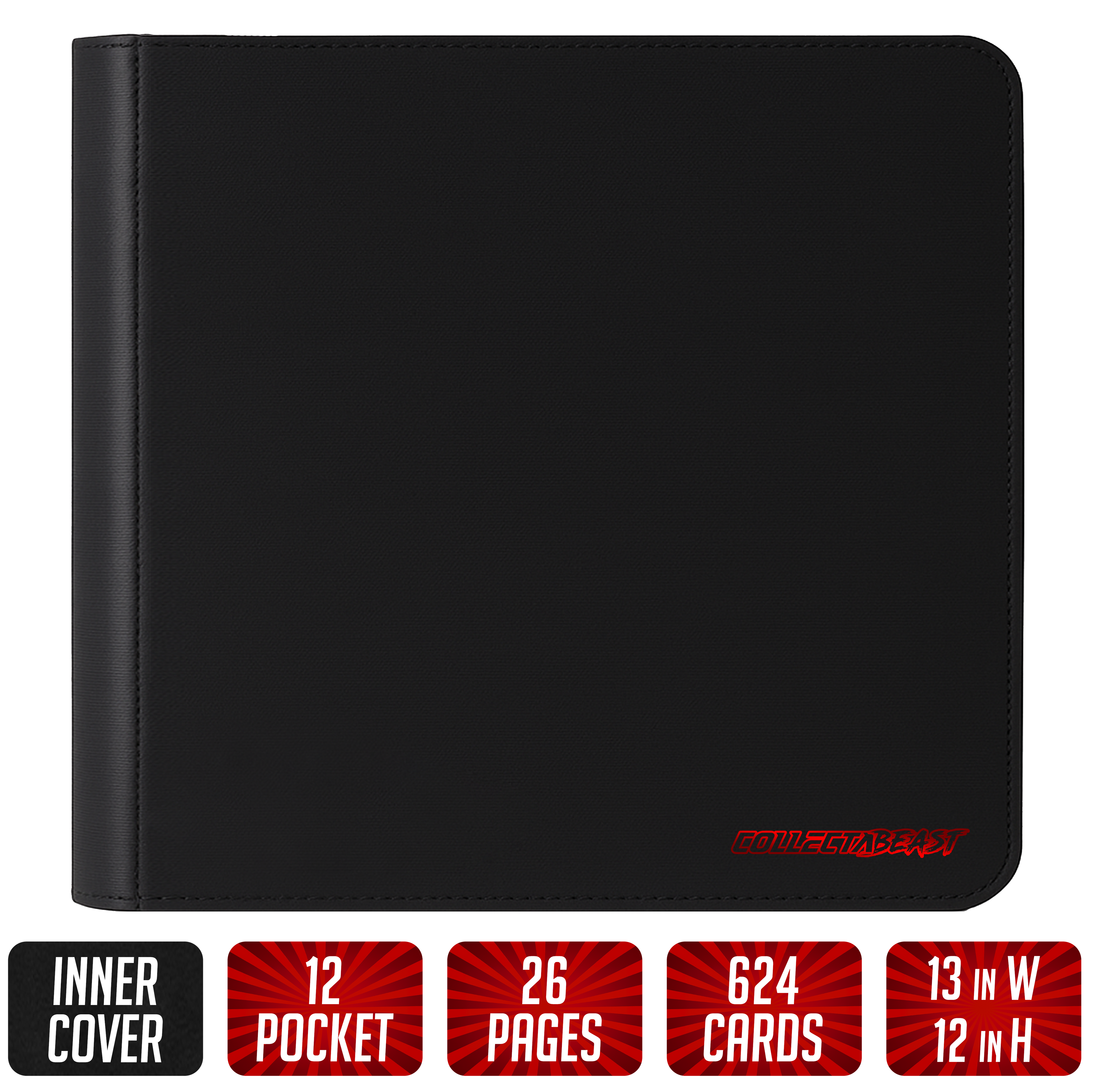 The Beast Jr. – 12 Pocket TCG Binder | Holds 624 Cards