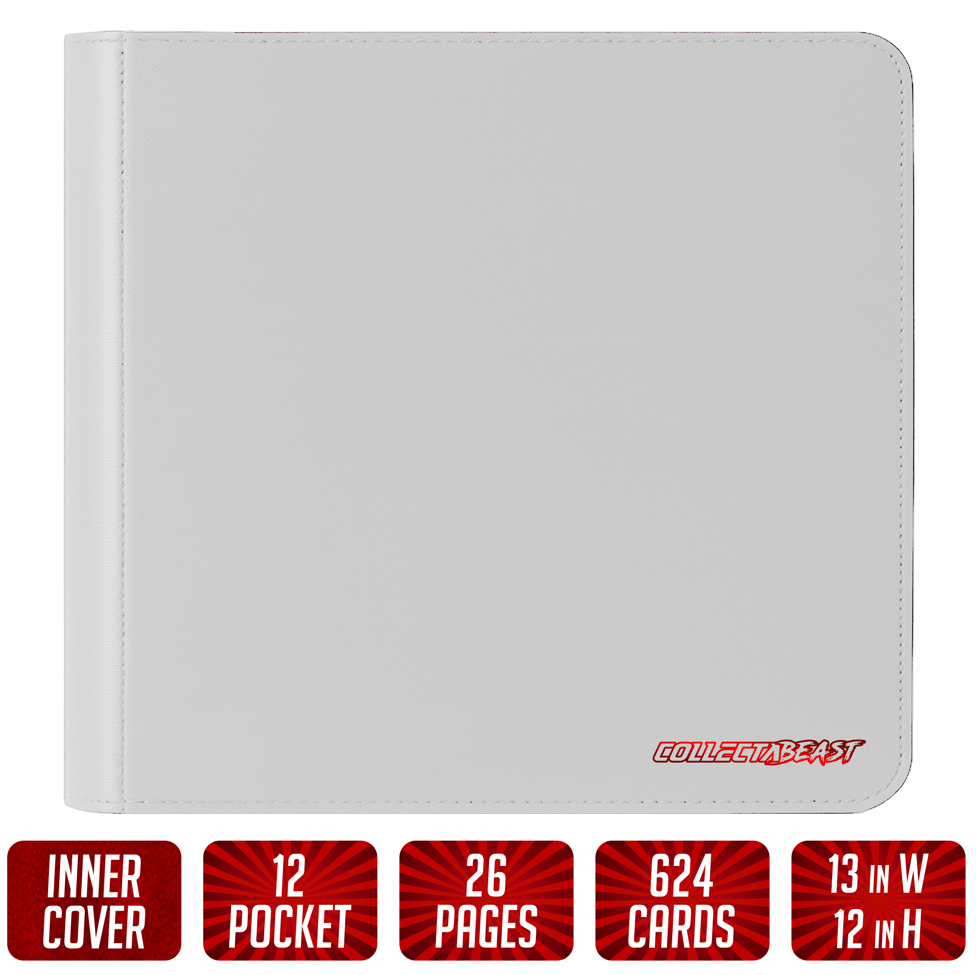The Beast Jr. – 12 Pocket TCG Binder | Holds 624 Cards