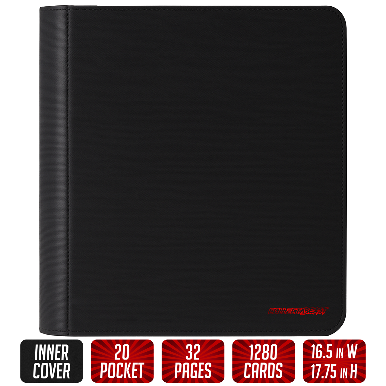 The OG Beast Binder – 20 Pocket TCG Binder | Holds 1,280 Cards