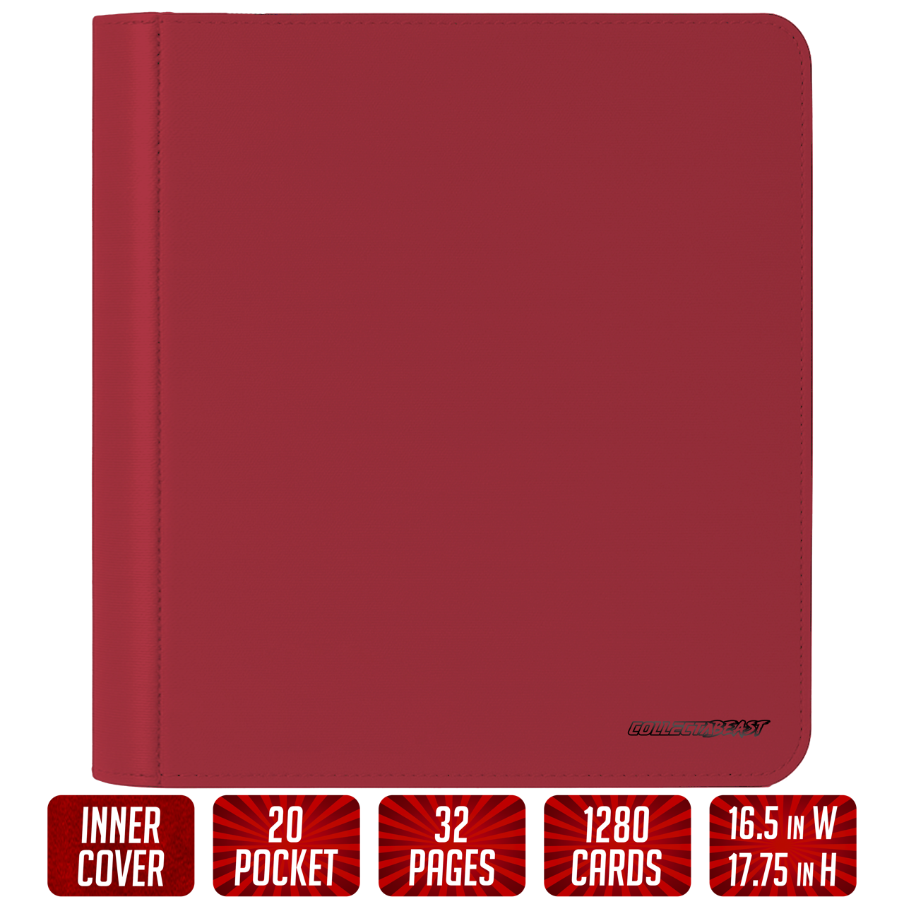 The OG Beast Binder – 20 Pocket TCG Binder | Holds 1,280 Cards