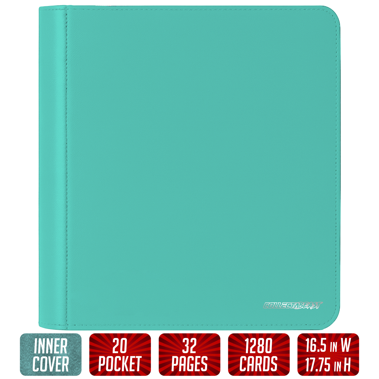 The OG Beast Binder – 20 Pocket TCG Binder | Holds 1,280 Cards