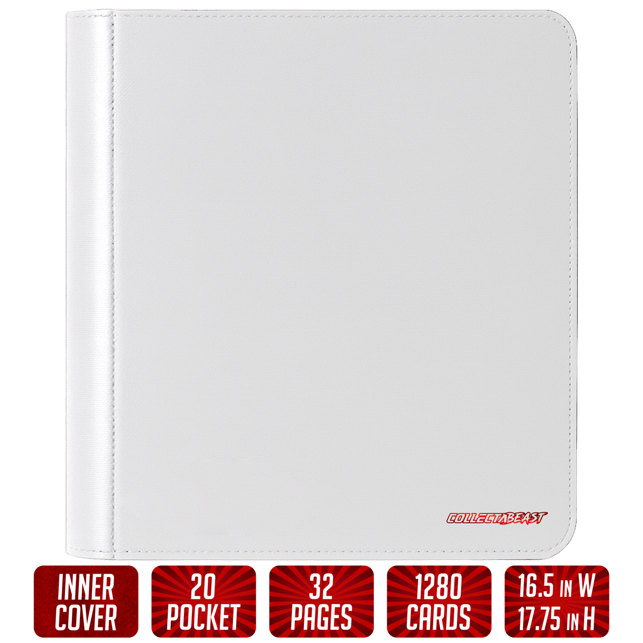 The OG Beast Binder – 20 Pocket TCG Binder | Holds 1,280 Cards