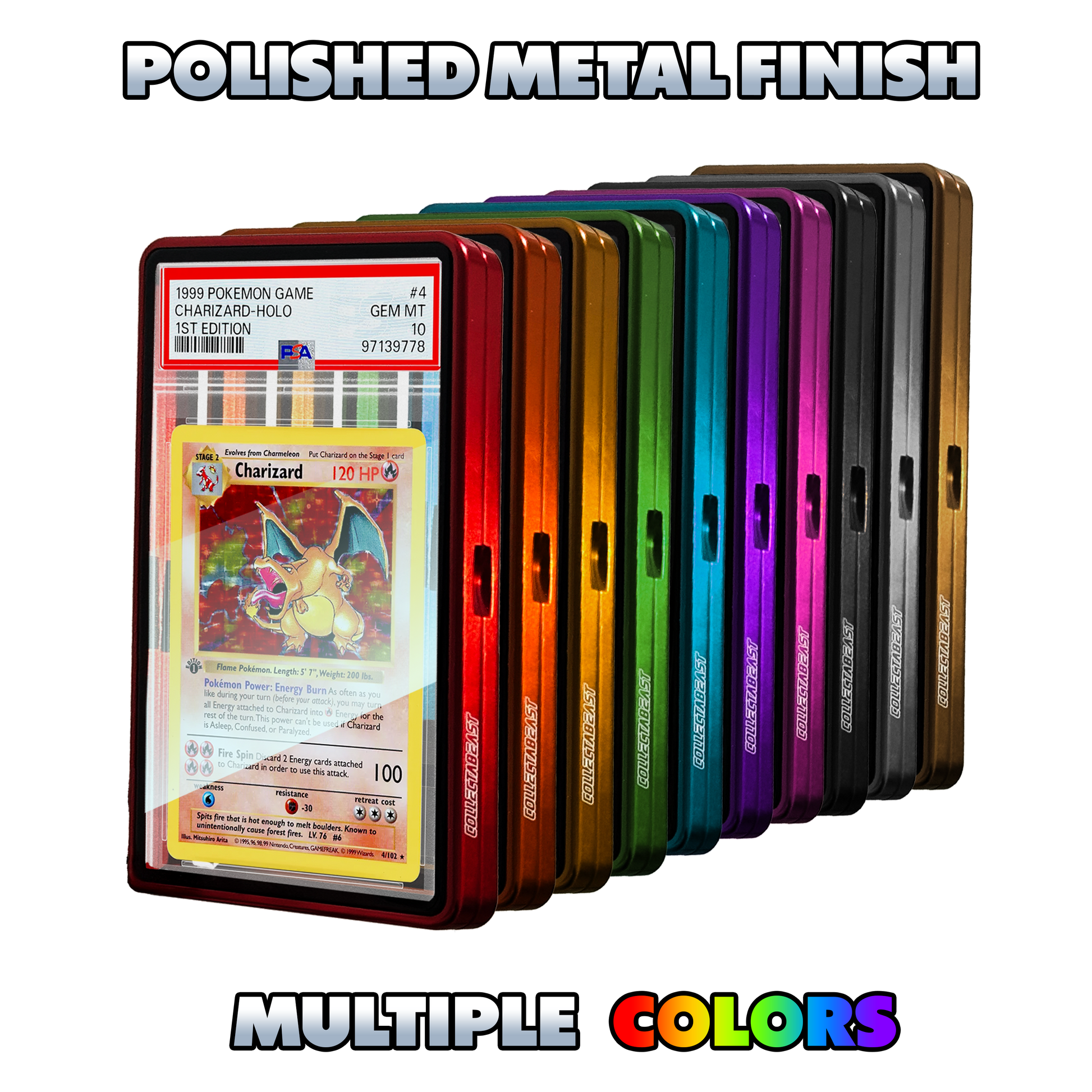 Slab Shield – Magnetic Graded Card Display Case with Kickstand for PSA CGC TAG