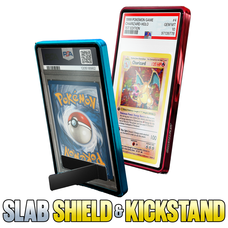 Slab Shield – Magnetic Graded Card Display Case with Kickstand for PSA CGC TAG