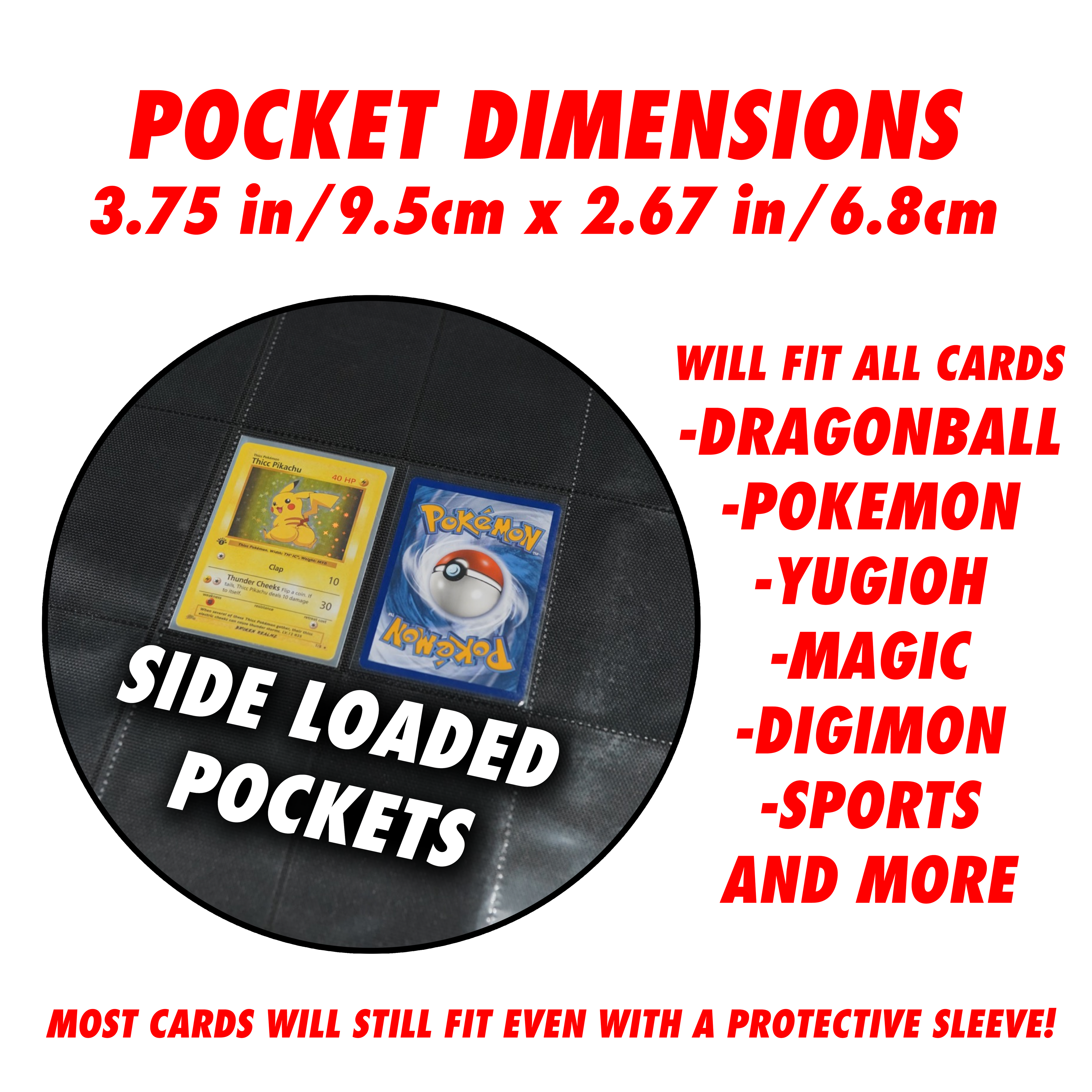 The OG Beast Binder – 20 Pocket TCG Binder | Holds 1,280 Cards