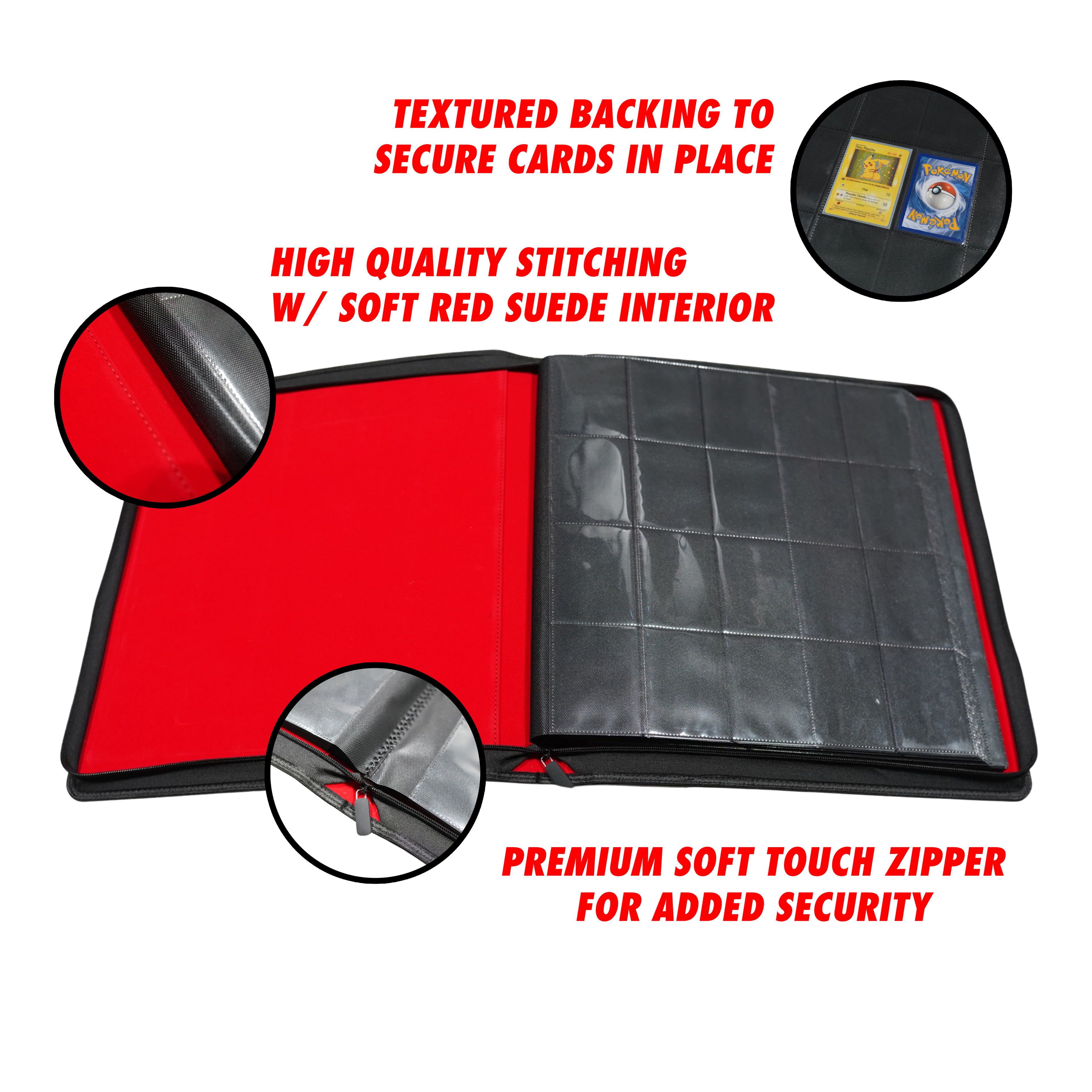 The OG Beast Binder – 20 Pocket TCG Binder | Holds 1,280 Cards