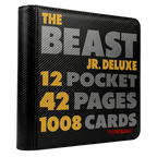 The Beast Jr. Deluxe – High Capacity 12 Pocket TCG Binder | Holds 1,008 Cards