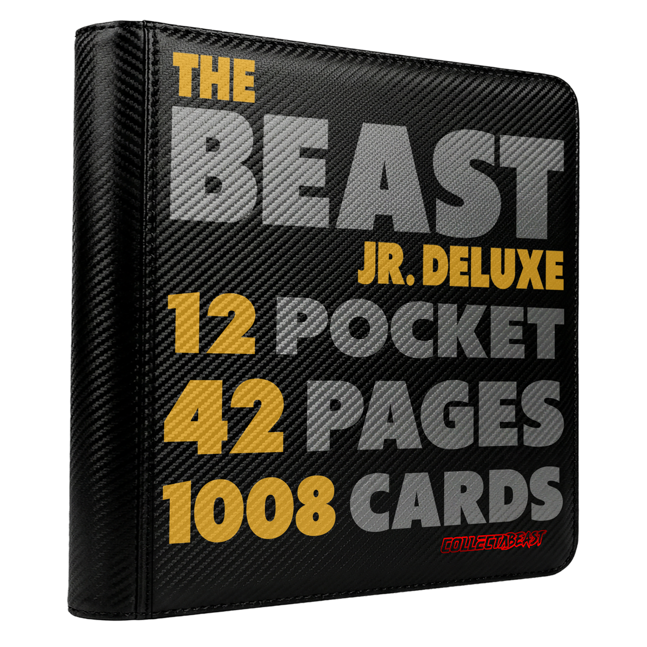 The Beast Jr. Deluxe – High Capacity 12 Pocket TCG Binder | Holds 1,008 Cards