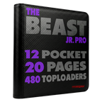 The Beast Jr. Pro – Top Loader TCG Binder | Holds 480 Toploaders