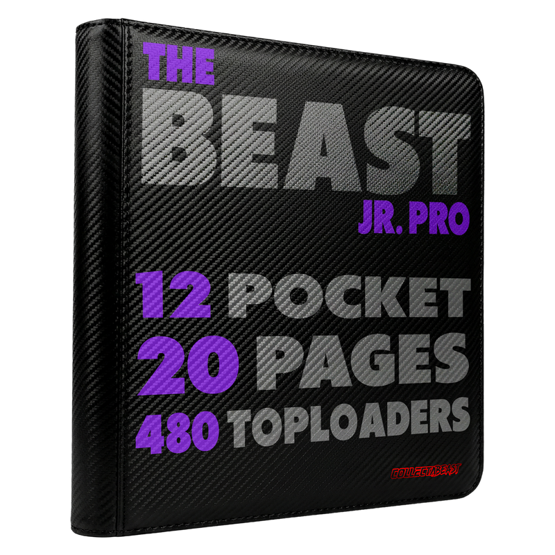 The Beast Jr. Pro – Top Loader TCG Binder | Holds 480 Toploaders